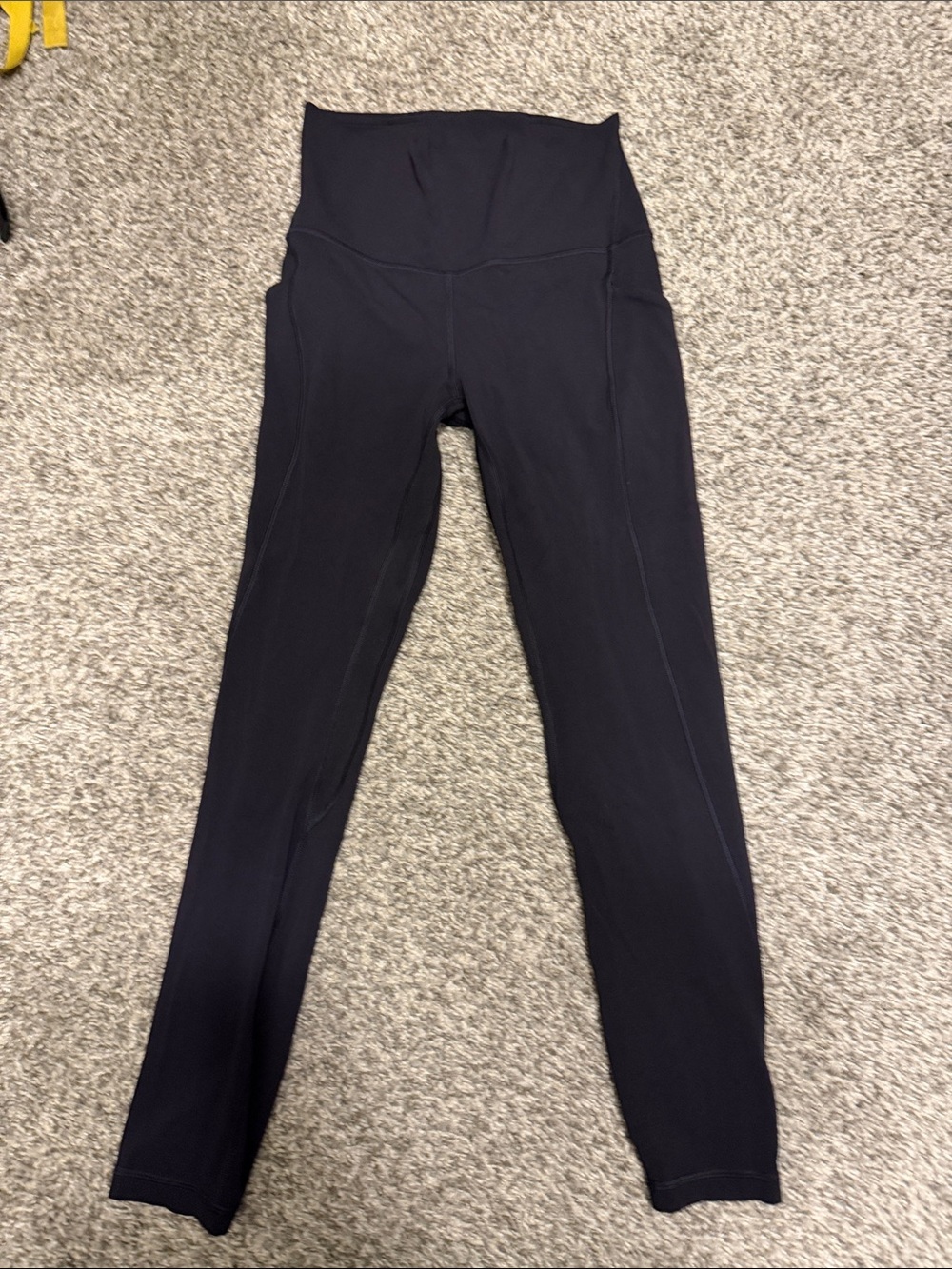 Lululemon Align Pant 25" HR Pockets Womens Size 6 Black Yoga Leggings
